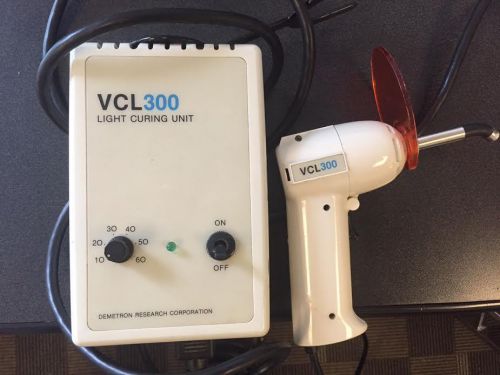 Demetron VCL 300 117V Dental Visible Resin Polymerization Curing Light