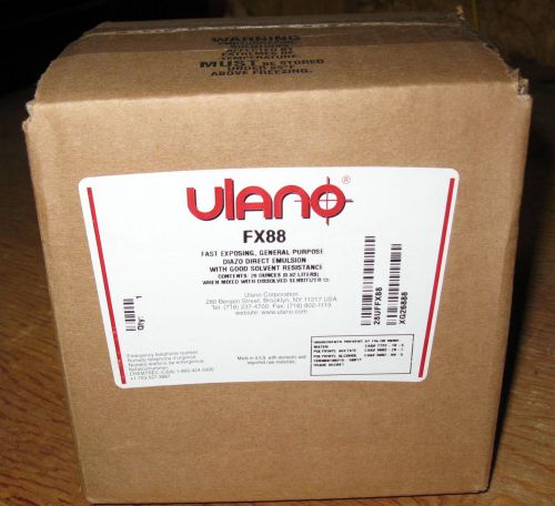 NEW Fresh! Ulano FX88 Emulsion, 28 oz., 28UFFX88