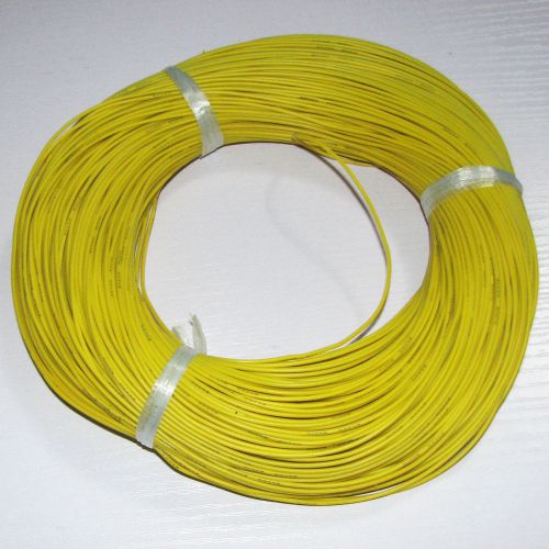 24awg yellow color soft silicon wire 10m/lot eu rohs &amp; reach directive standards for sale