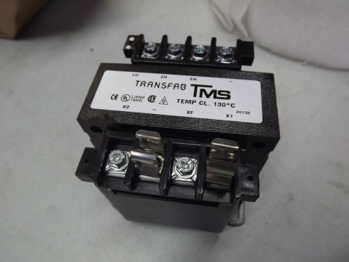 Transfab tms control transformer 0.1kva 480/600vac to 120vac 100va tmb0100uexk for sale