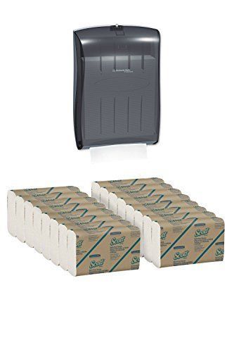 Kimberly-Clark In-Sight Folded Towel Dispenser with 16 Pack Multi-Fold Paper