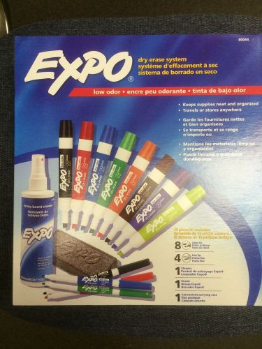 Sanford EXPO #80054 Dry Erase Marker System-14 pc Set plus Carrying Case