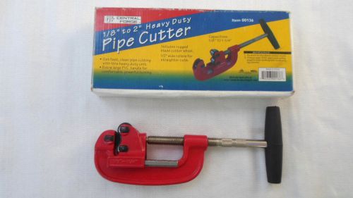Pipe Cutter for 1/8&#034; - 2&#034; Pipes Heavy Duty Pipe Cutter