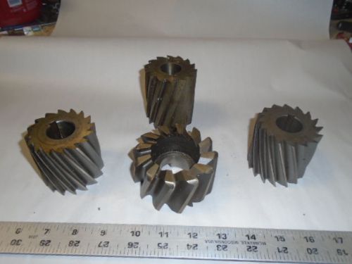 MACHINIST TOOLS LATHE MILL Machinist Lot of Shell Mill Cutters for Milling