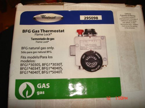 Thermostat 295098 WHIRLPOOL Gas Robertshaw NEW BFG Natural Gas free shipping