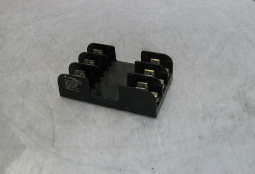 Gould shawmut 30a fuse block holder, part # 60358, used, warranty for sale