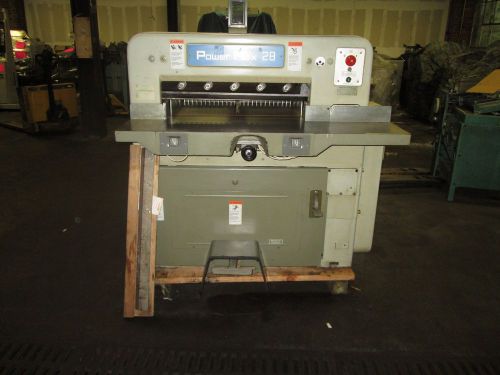 POWER MAX   28&#034;  VERY CLEAN PAPER CUTTER