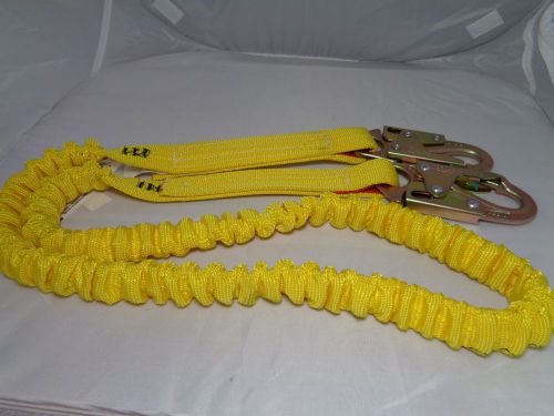 6 ft shock absorbing safety lanyard - 3m lopro; model 209712; polyester webbing for sale