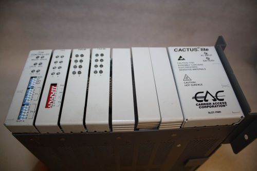 CACTUS.lite Carrier Access TDM Controller FXS Quad FXS 8AT1 Power Supply