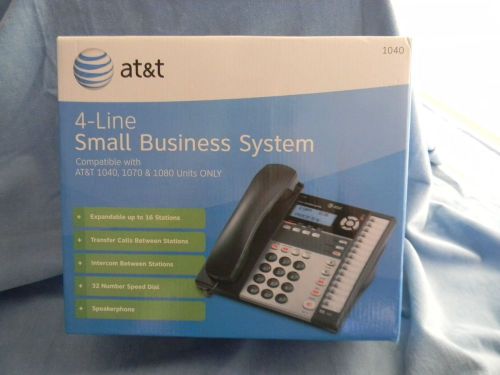 AT&amp;T 1040 4-LINE SMALL BUSINESS TELEPHONE SYSTEM (NIB)