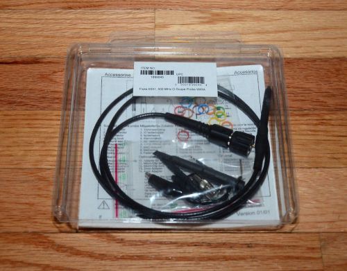 New Pomona / Fluke 6551 Microline Probe 500Mhz, X10 with Readout Actuator