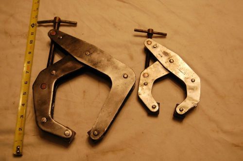 Pair of Screw Type Welding Clamps