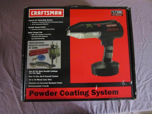 Craftsman Portable Powder Coating System #917288 NEVER BEEN USED