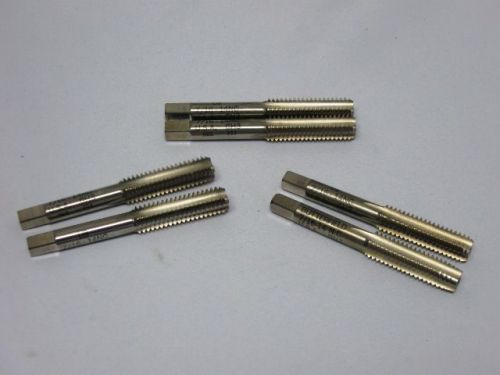 Lot of 6 union butterfield hss bottom tap 4 flute 7/16-14 nc 10-10074 gh3 #1500 for sale