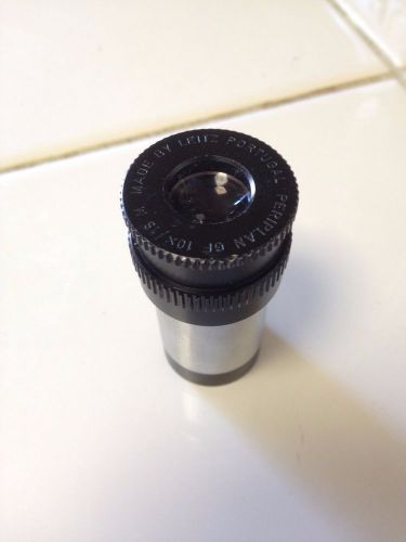 Leitz Periplan GF 10X/18 M Microscope Objective Lens Eyepiece