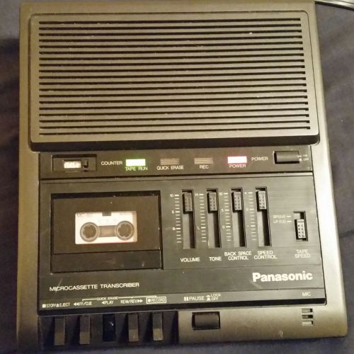 Panasonic Transcriber RR-930 MicroCassette Mini Tape Recorder And Player