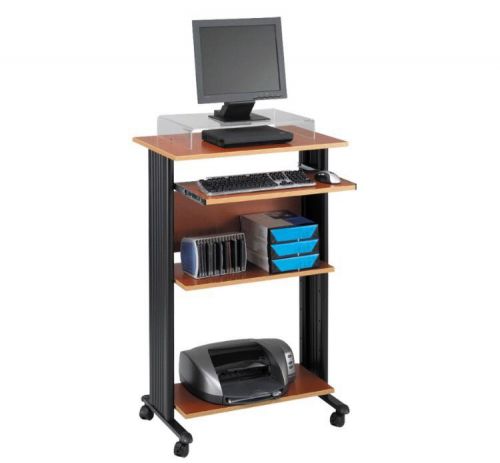 Safco Products Standup Computer Workstation In Cherry (Free Shipping)