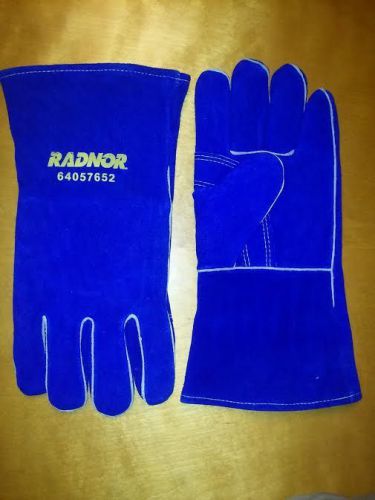 Radnor Blue Welding Gloves Large (Lot Of 10 DOZEN Pair!!!!!!!!!) Blowout Sale