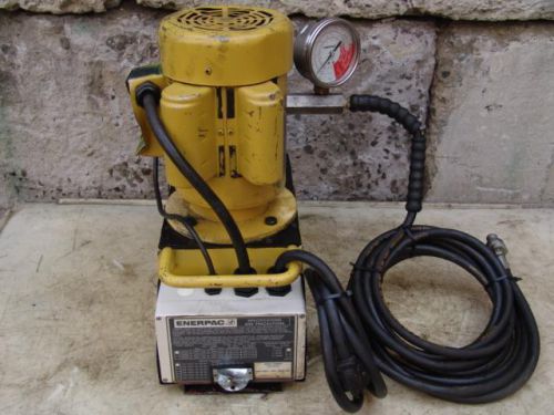 ENERPAC PER-3402B HYDRAULIC ELECTRIC PUMP WORKS WELL