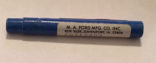 M.A Ford 20414400 #27 Jobber Carbide Drill Bit   Lot #3521-1