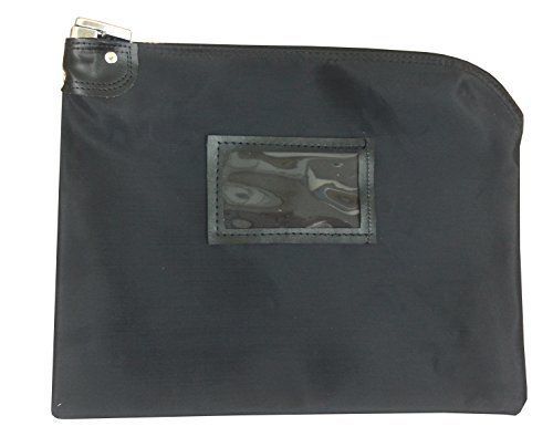 Cardinal Bag Supplies Locking Document Security HIPAA Bag 11 x 15 (Black)