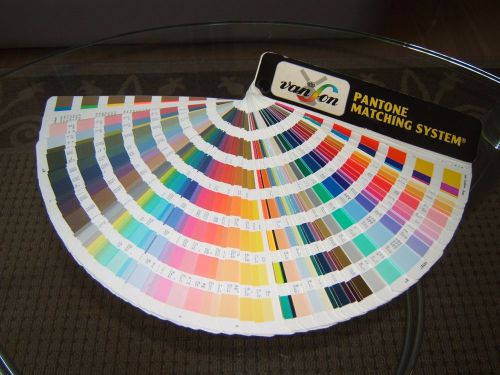 Van Son Holland Ink Pantone Matching System Color Guide (1999 Edition)