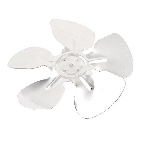 uxcell Home Plant Ventilator Exaust Motor Fan Blade Silver Tone 17cm Diameter