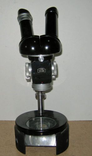 Carl zeiss west german opton-style cmo stereo microscope for sale
