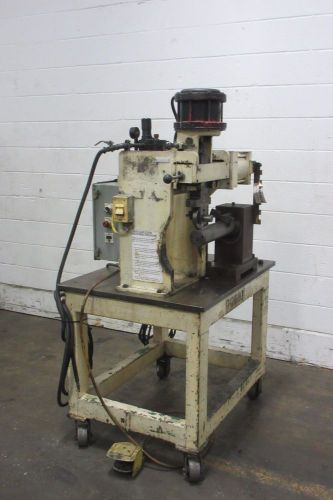 Cadillac air actuated roll marking / engraving machine - used - am15634 for sale