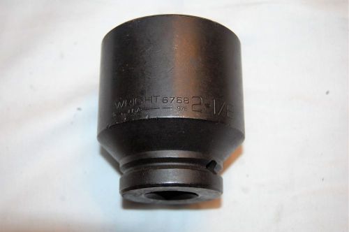 Wright 6768 3/4&#034; drive 2-1/8&#034; impact socket 12 point for sale