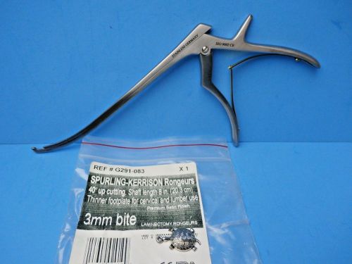 SPURLING KERRISON Rongeur 8&#034;(3 mm UP Bite 40°) TURTLE-GERMAN Made.OR Grade