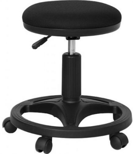 Ergonomic Medical Stool With Foot Ring, Black