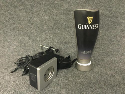Guinness Sugar Commercial Lighted Ultrasonic Beer Foam Initiator Model 787A6363