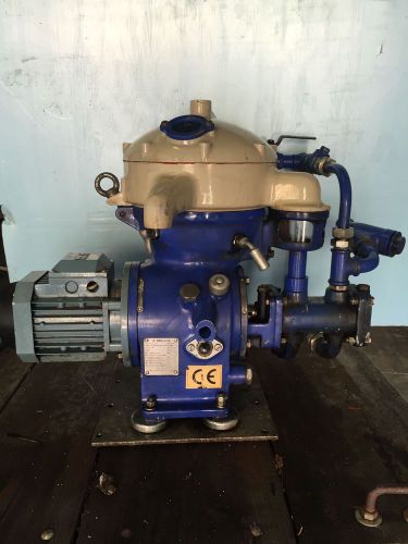 ALFA-LAVAL MAB-103B, Solids Retaining Centrifuge, Oily Water Separator