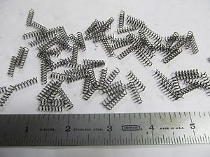 (100) Steel Compression Springs, .160&#034; Dia. 5/8&#034; long, Made In USA.