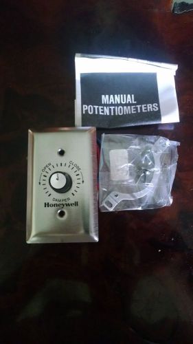 6 HONEYWELL S963B 1136 MANUAL POTENTIOMETER DAMPER CONTROL (NOS)