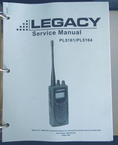 Legacy FM Two-Way Radio Service Manuals Set/3