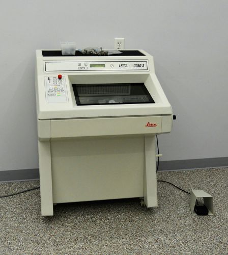 Leica jung cm3050 s 3-1-1 research cryostat cryosectioning microtome histology for sale