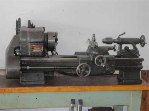 LOGAN 1400 METAL TURNING LATHE 9&#034; SWING WITH SOME EXTRAS SOUTHBEND