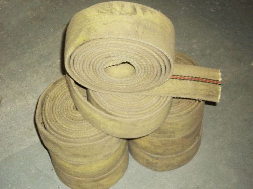 Firehose 12 ft, 2.5” wide, 1.5” id, boat dock bumper, rope line chafe guard for sale