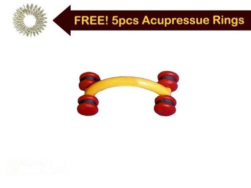 Magnetic Curved Soft Spine Acu.Roller Useful For Boosting Height in Children
