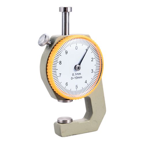 0-10mm compact round dial indicator pocket thickness gauge 0.1mm accuracy th386 for sale