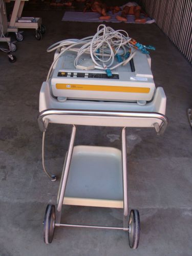 HP Hewlett Packard Electrocardiograph 4700A Sanborn Series With Cables