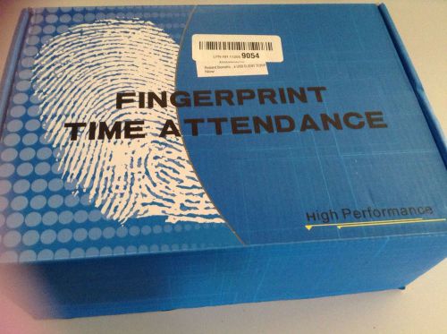 Biometric Fingerprint FP&amp;ID RFID Card Time Attendance Clock USB CLIENT TCP/IP