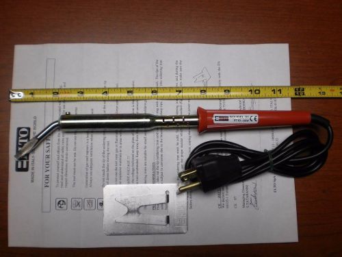 Soldering Iron  80 watt Medium Sized with screw-driver style, angled tip.