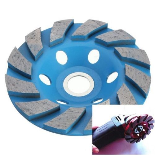 4 inch 6 hole diamond segment grinding cup wheel disc grinder granite stone for sale