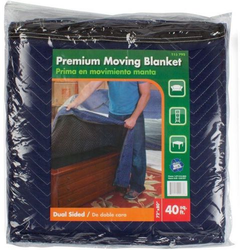 Premium Moving Blanket Furniture Floor Protection Resusable Durable 72&#034; x 80&#034;