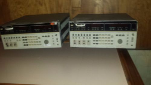 2 lot of HP Selective Level Meters  one 3586B  Meter and one 3586A for parts