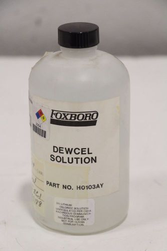 Foxboro Dewcel Solution H0103AY 5% Lithium 0048192 + Free Priority Shipping!!!