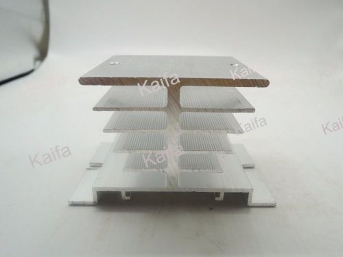 1pc Single Phase Solid State Relay SSR Aluminum Heat Sink Dissipation Radiator